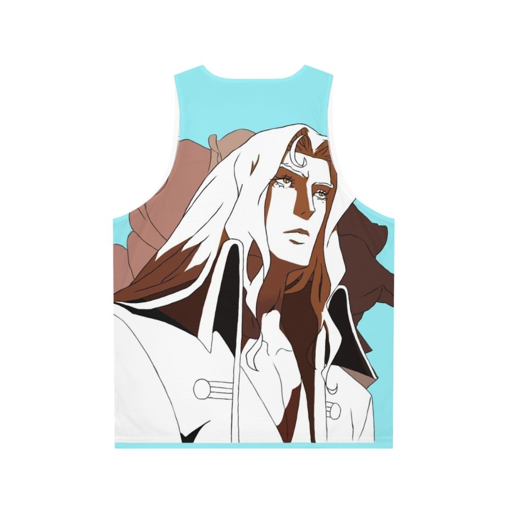 Castlevania Alucard Unisex Tank Top - Back