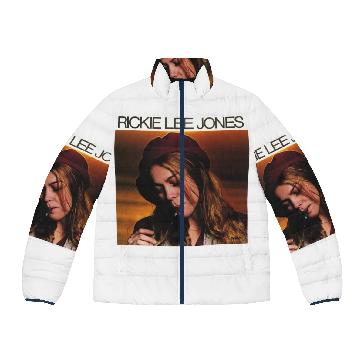 Rickie Lee Jones inspired 60s puffer jacket in a bohemian style