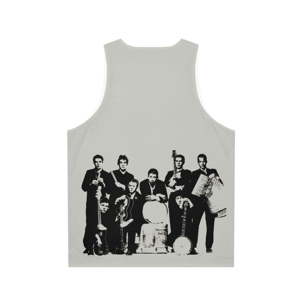 "The Pogues Irish Music Celtic Punk Unisex Tank Top" - Back