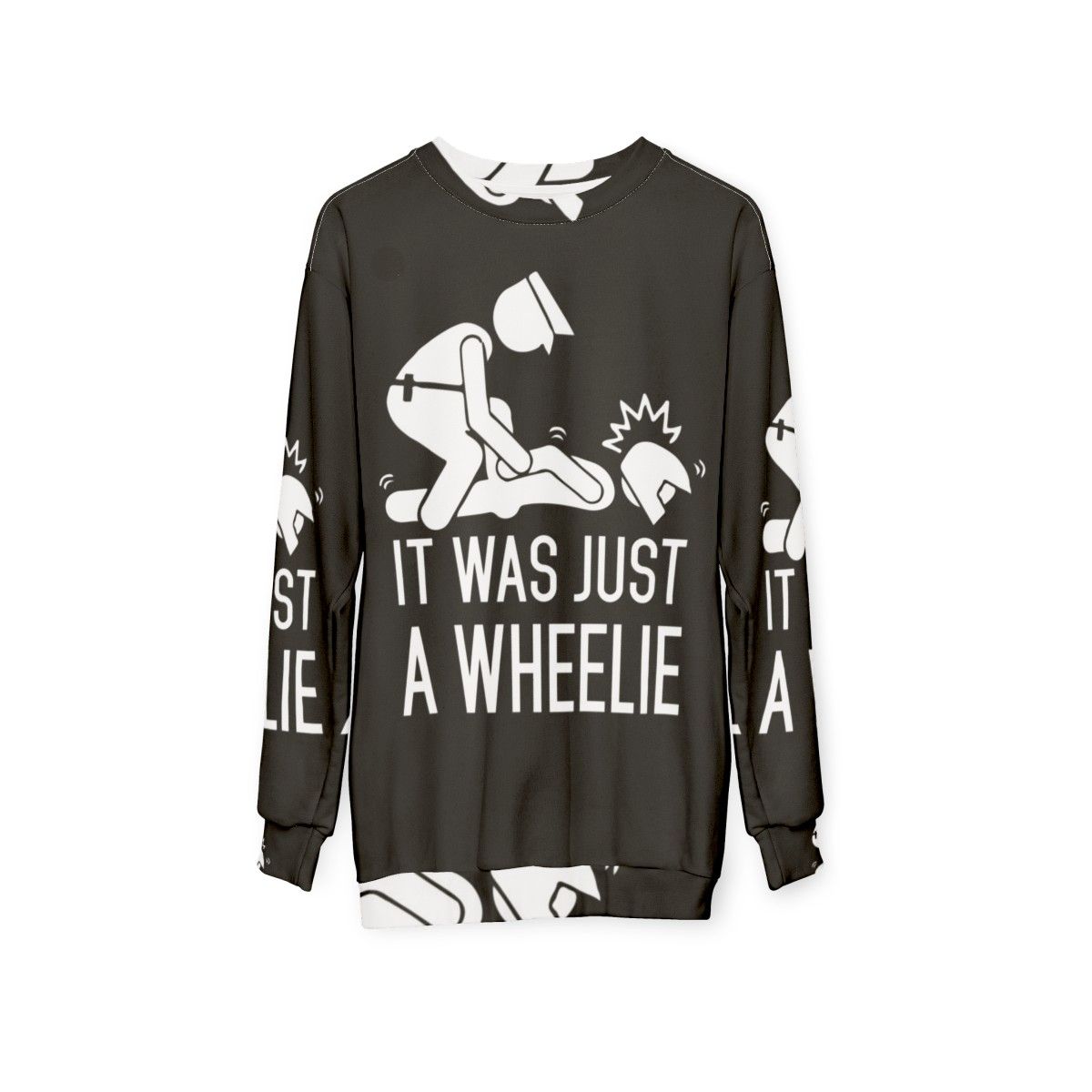 Legalize Wheelies Sweatshirt - hanging