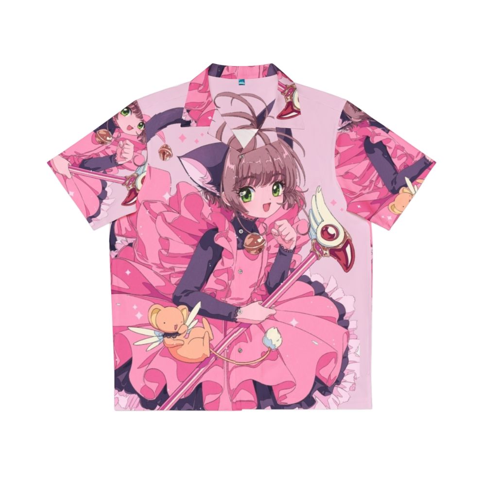 Cardcaptor Sakura Kawaii Cat Hawaiian Shirt