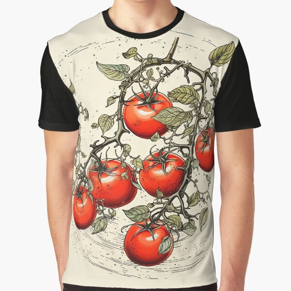 Tomatoes Graphic T-Shirt for Vegetable and Gardening Lovers