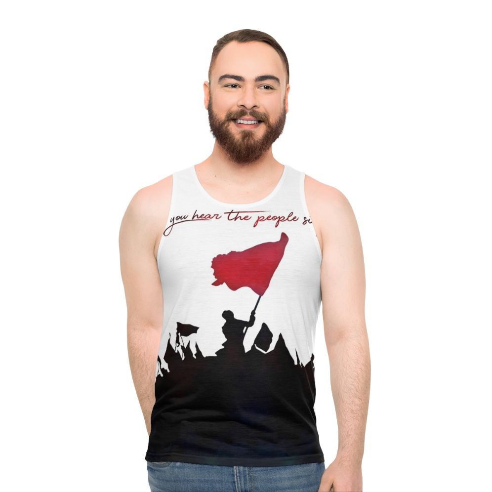 Les Miserables Broadway Musical Unisex Tank Top - men