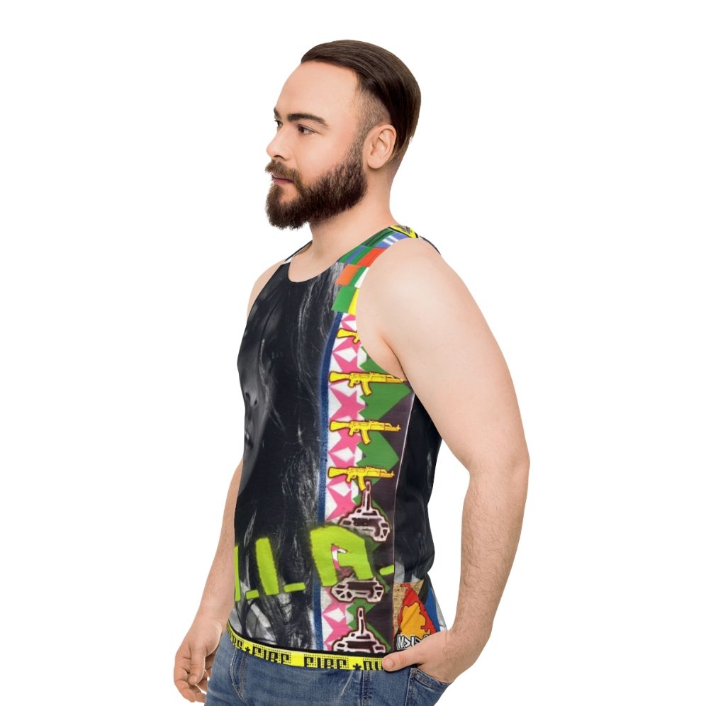 M.I.A. Arular Unisex Tank Top - men side