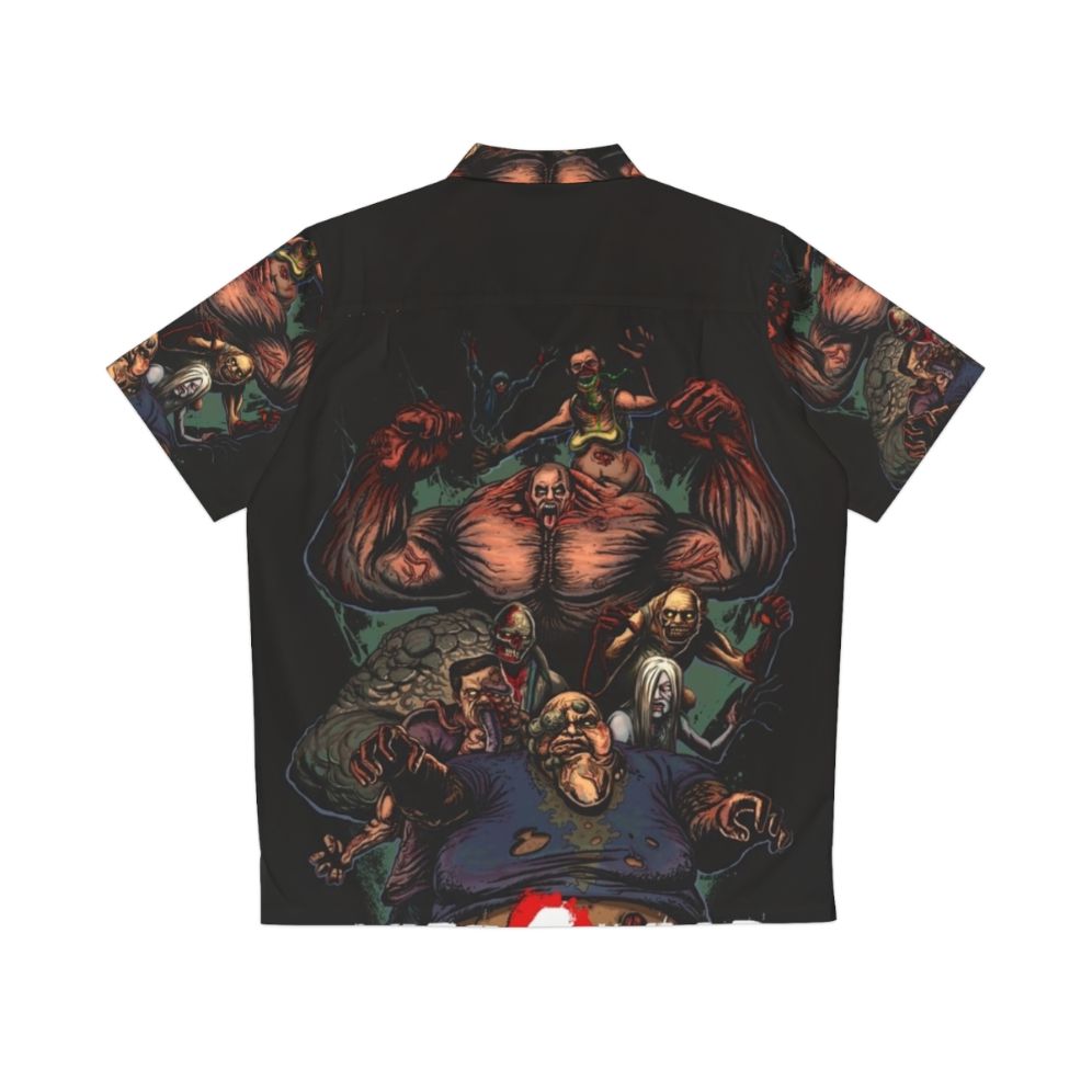 Valve Zombie Simulator Hawaiian Shirt - Back