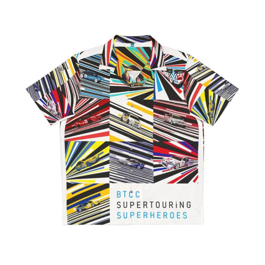 Supertouring Superheroes Hawaiian Motorsport Shirt