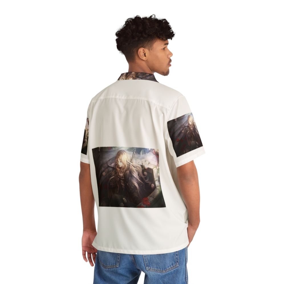 Castlevania Alucard Casket Hawaiian Shirt - People Back