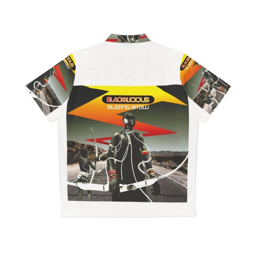 Blackalicious Blazing Arrow Funky Hawaiian Shirt - Back