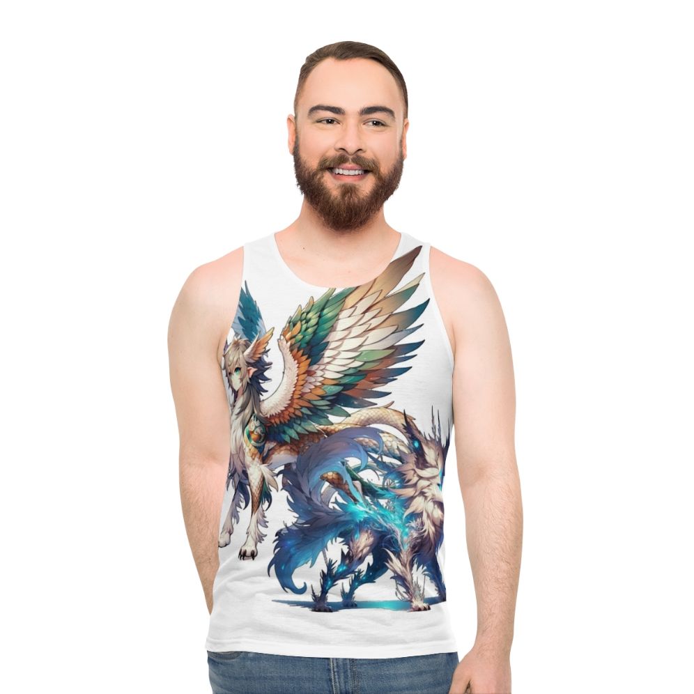 Legendary animals and mythological creatures unisex tank top - men