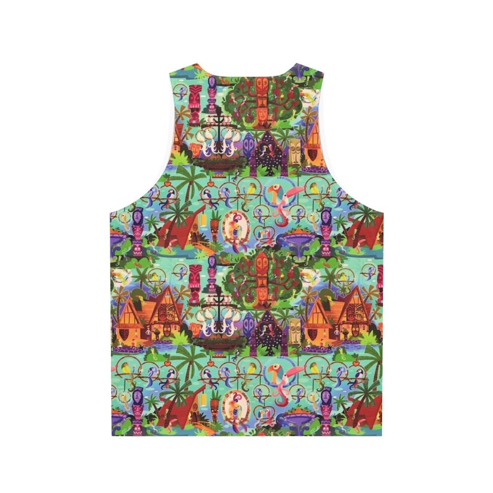 Disney Enchanted Tiki Room Unisex Tank Top - Back