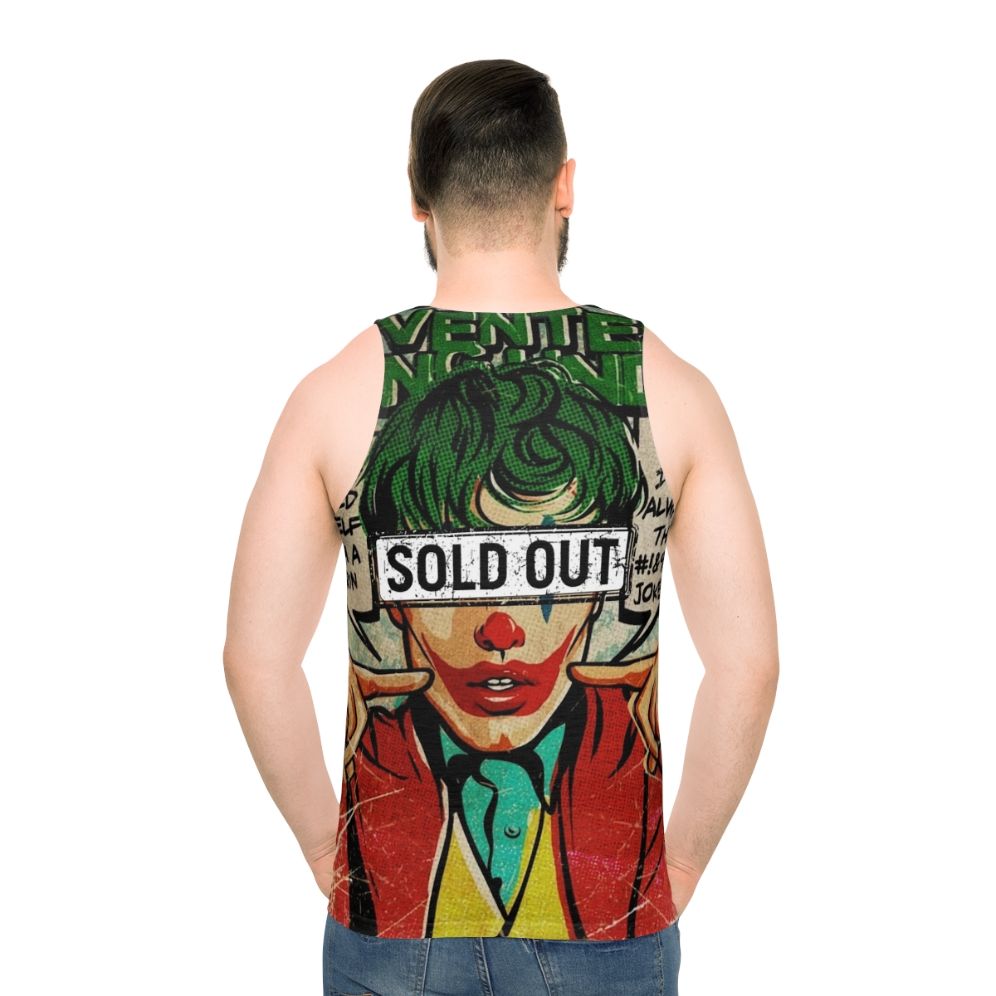 Sam Fender Unisex Alternative Rock Tank Top - men back