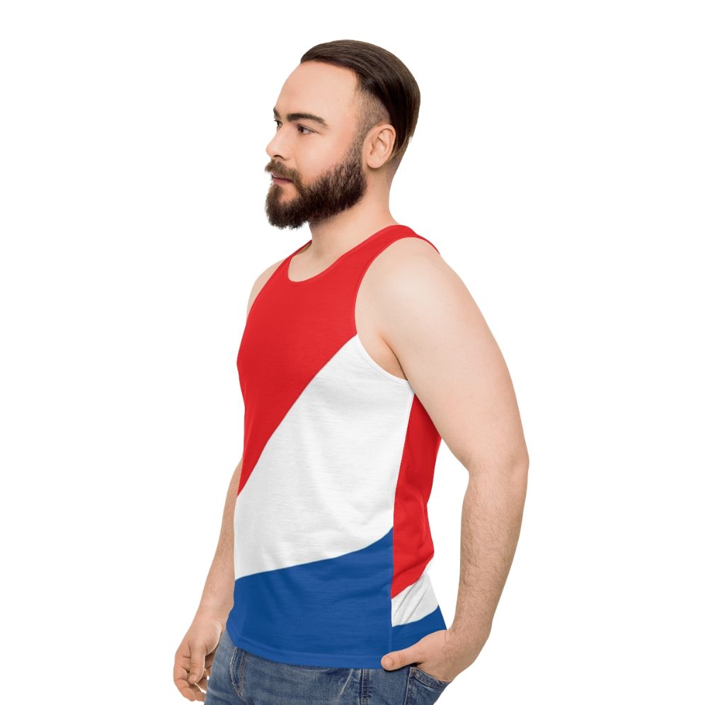 Pepsi logo unisex tank top - men side