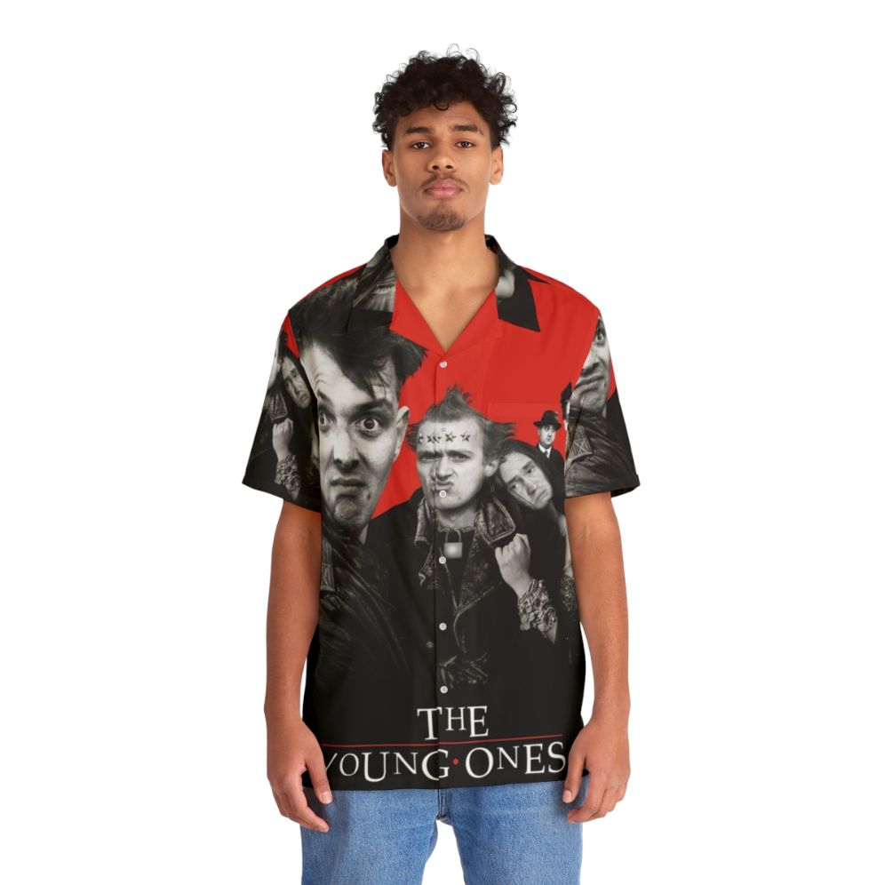 Retro Young Ones Hawaiian Shirt - People Front