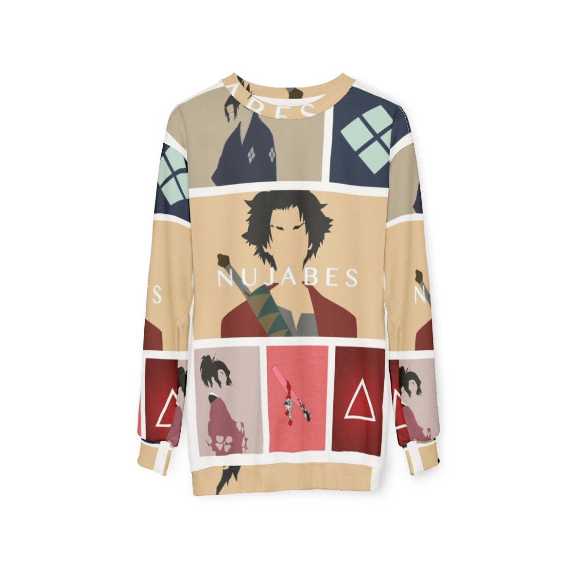 Samurai Champloo Anime Inspired Sweatshirt - hanging