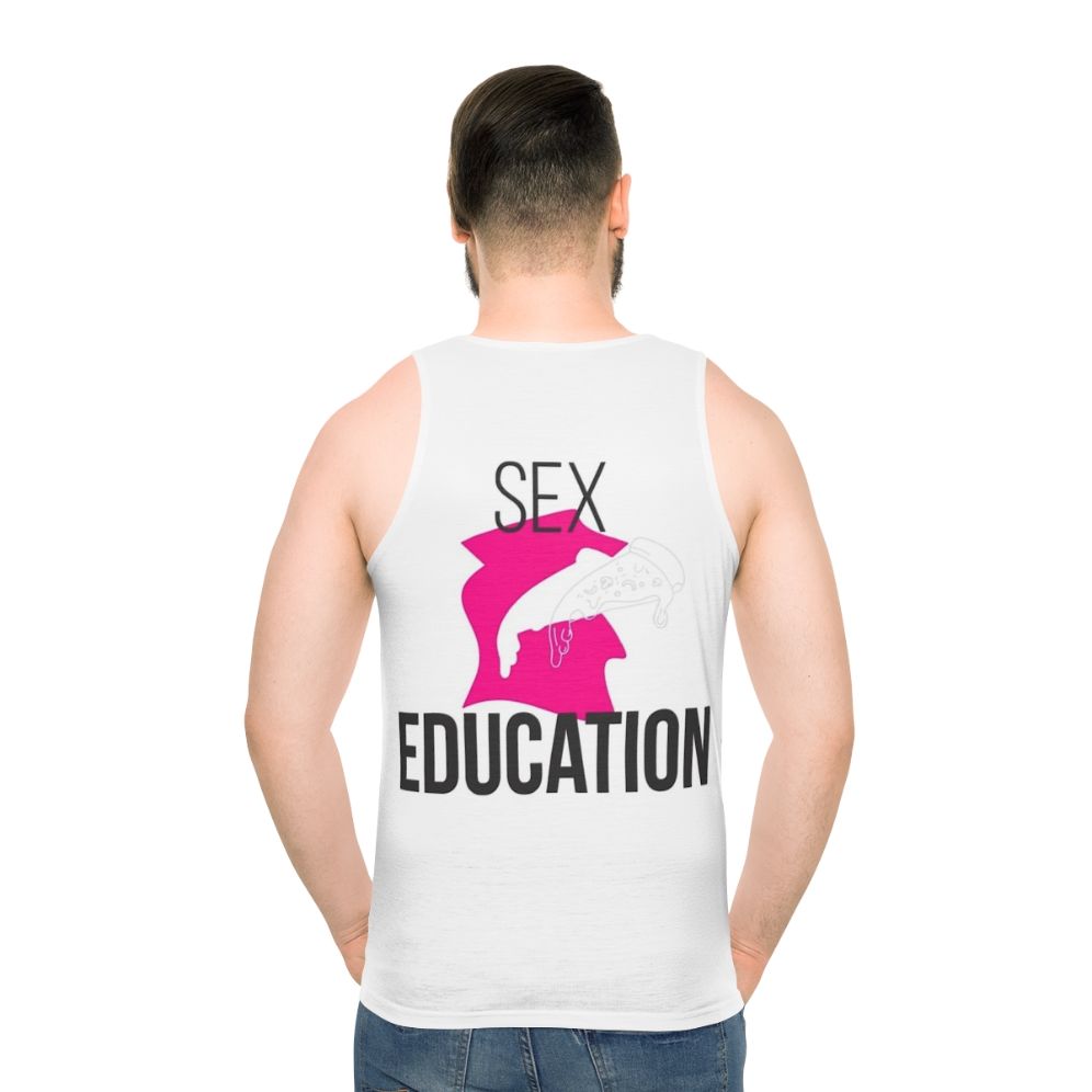 Sex Education Netflix Unisex Tank Top - men back