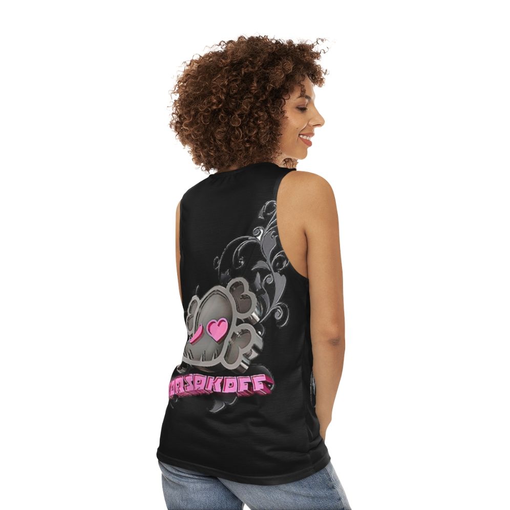 Korsakoff Unisex Hardstyle Tank Top - women back