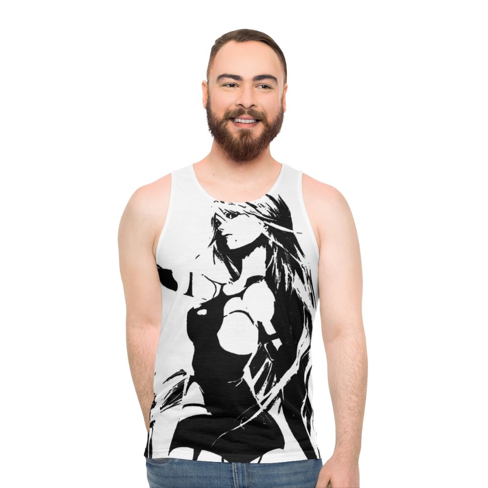 Weathered A2 Nier Automata Unisex Tank Top - men