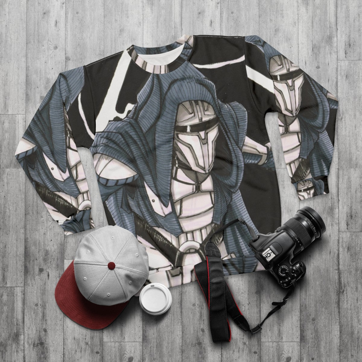 Darth Revan Star Wars Sweatshirt - flat lay