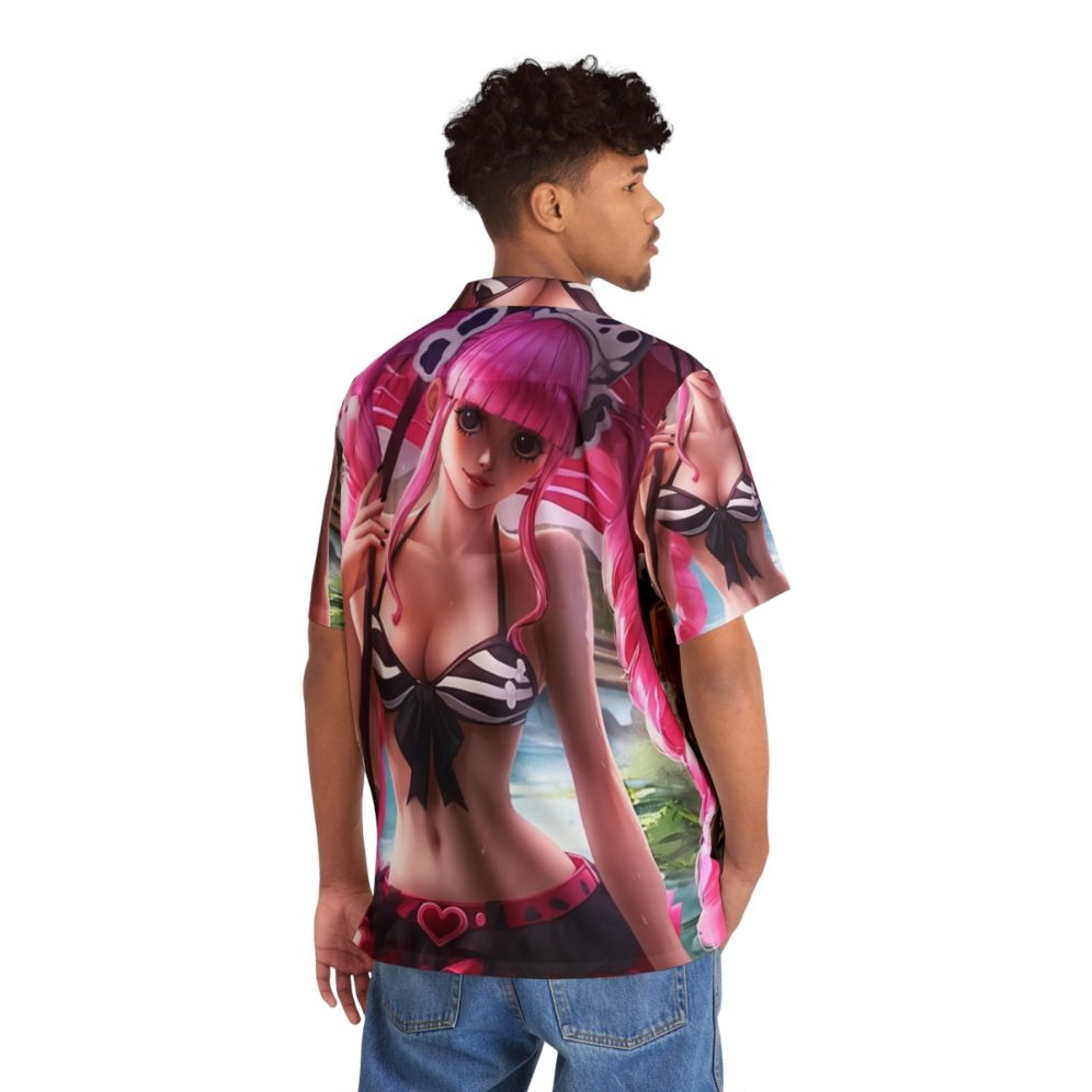 One Piece Perona Hot Spring Ghost Princess Hawaiian Shirt - People Back