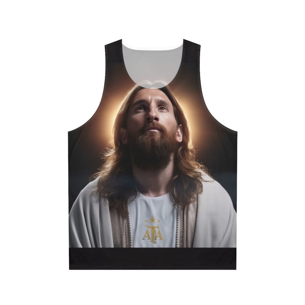 Lionel Messi Messiah Unisex Sports Tank Top