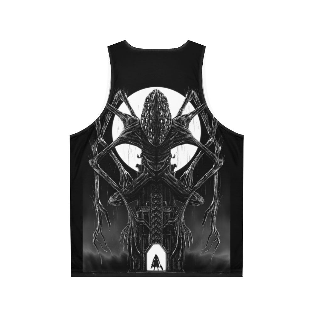 Unisex Amygdala Hunter Fantasy Horror Tank Top - Back