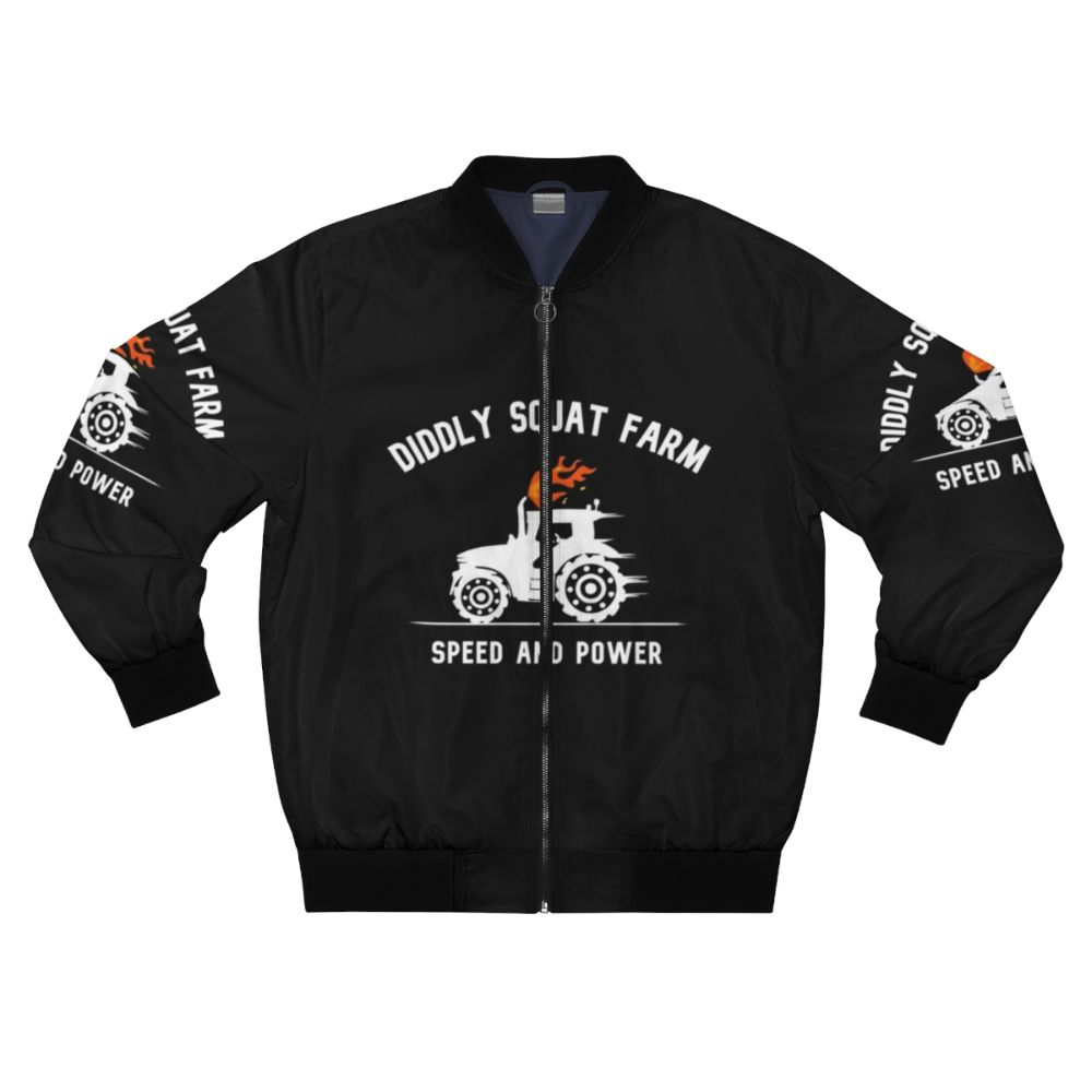 Diddly Squat Farm Tractor Logo Bomber Jacket