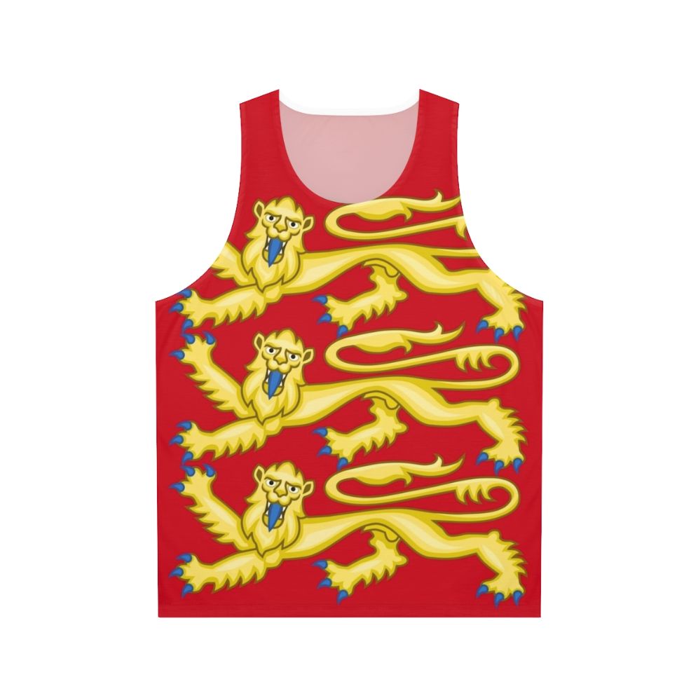 Heraldic British Royal Arms Unisex Tank Top