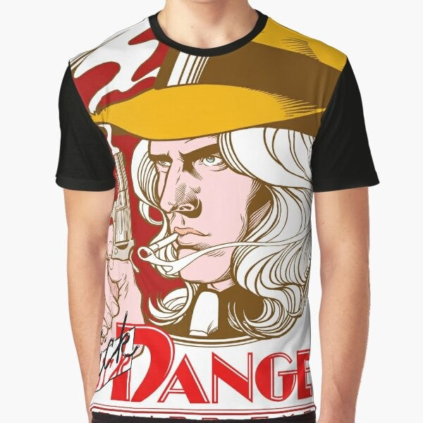 "Nick Danger Third Eye Graphic T-Shirt - Retro Vintage Comedy Design"