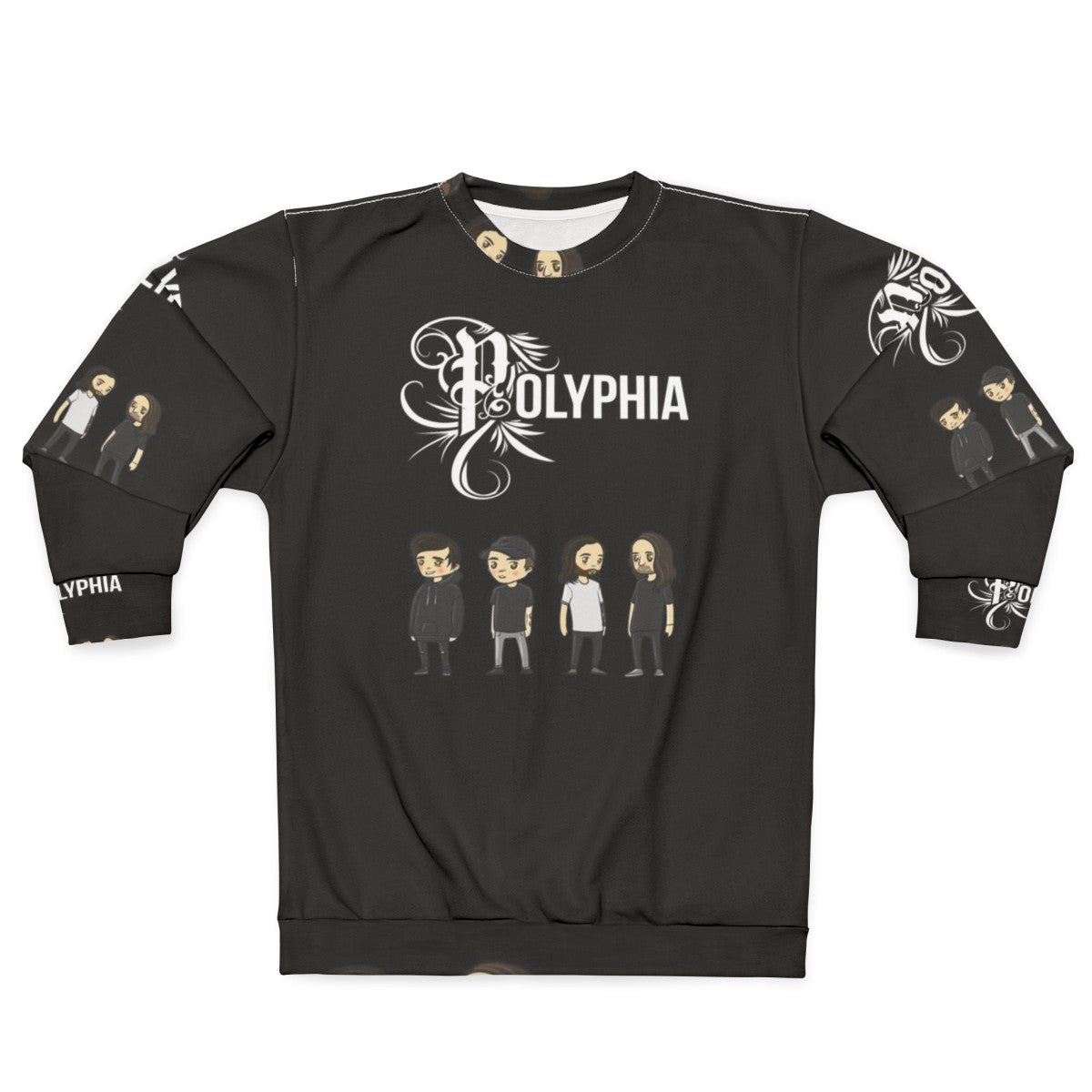 Polyphia Band Graphic Design Sweatshirt