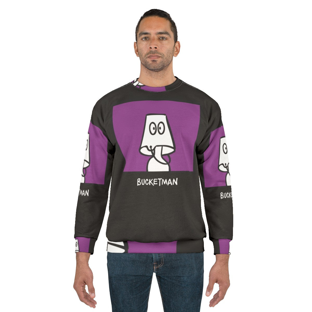 Bucketman - The World's Newest Superhero Graphic Sweatshirt - men