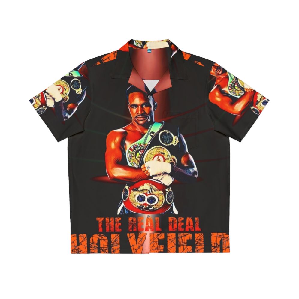 Evander Holyfield Heavyweight Boxing Champion Hawaiian Shirt