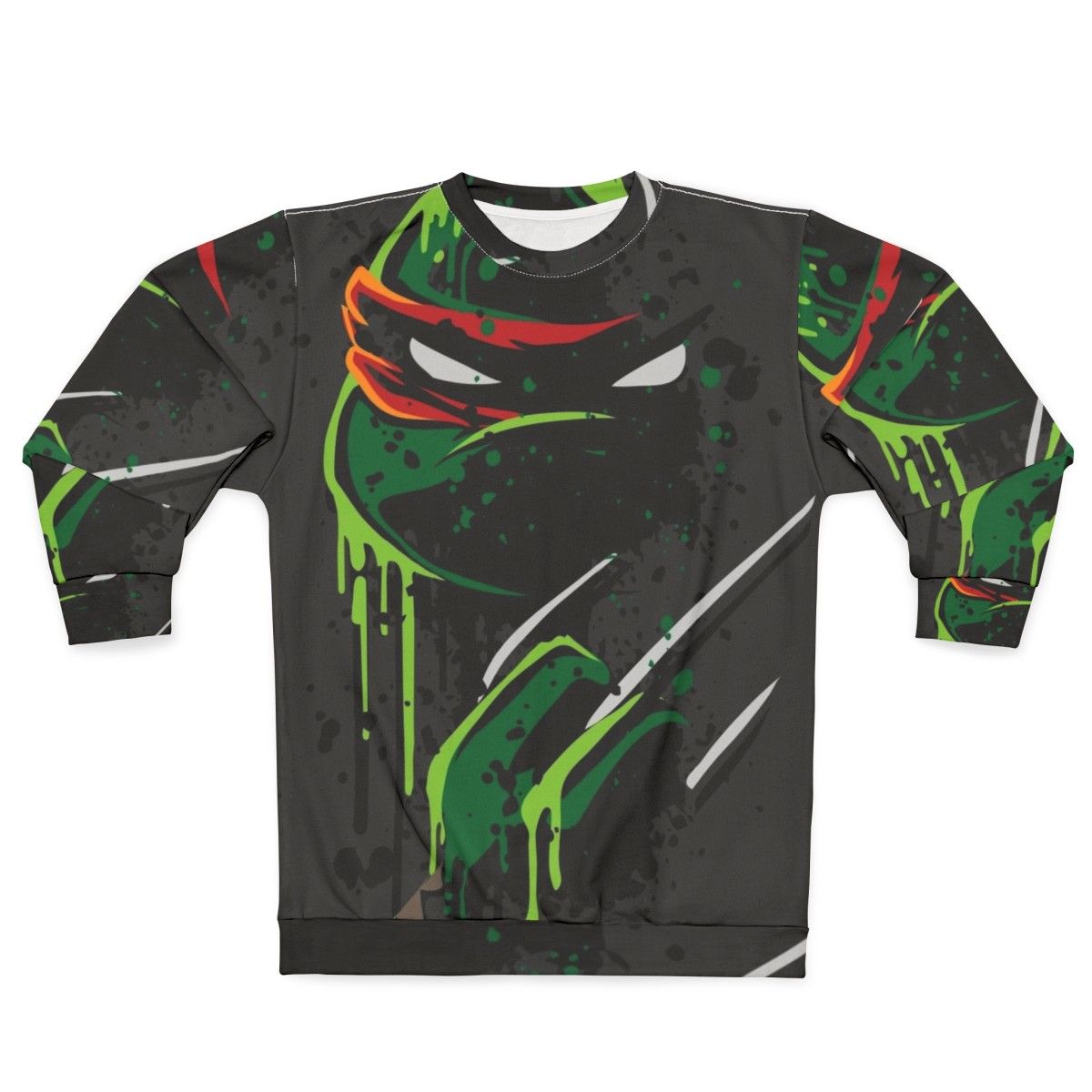 Raphael TMNT Ninja Turtle Cowabunga Sweatshirt