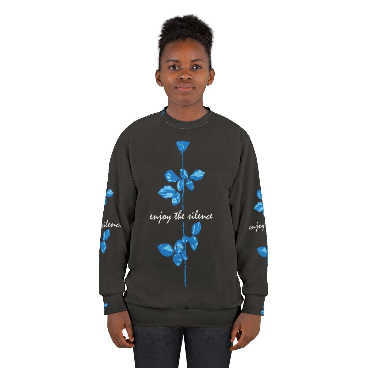 Depeche Mode 'Enjoy the Silence' Blue Sweatshirt - women