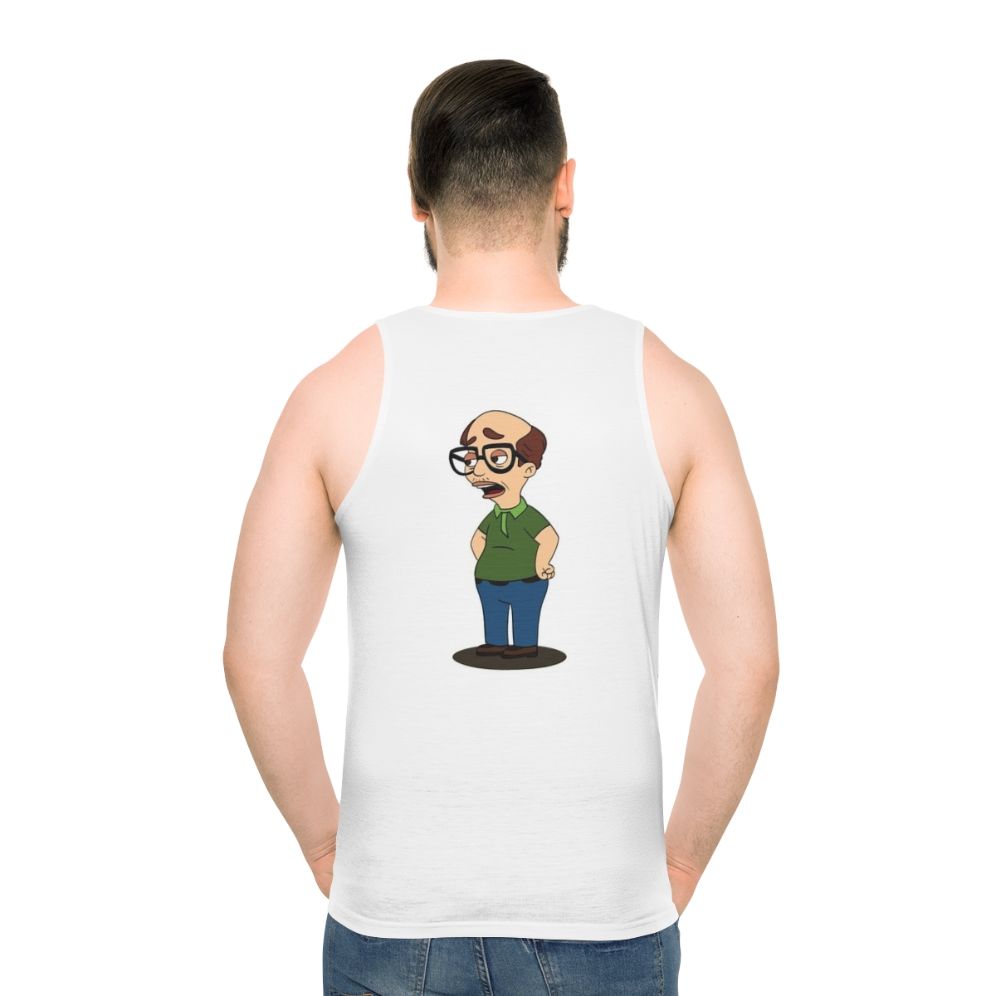 Big Mouth Andrew Glouberman Unisex Netflix Tank Top - men back