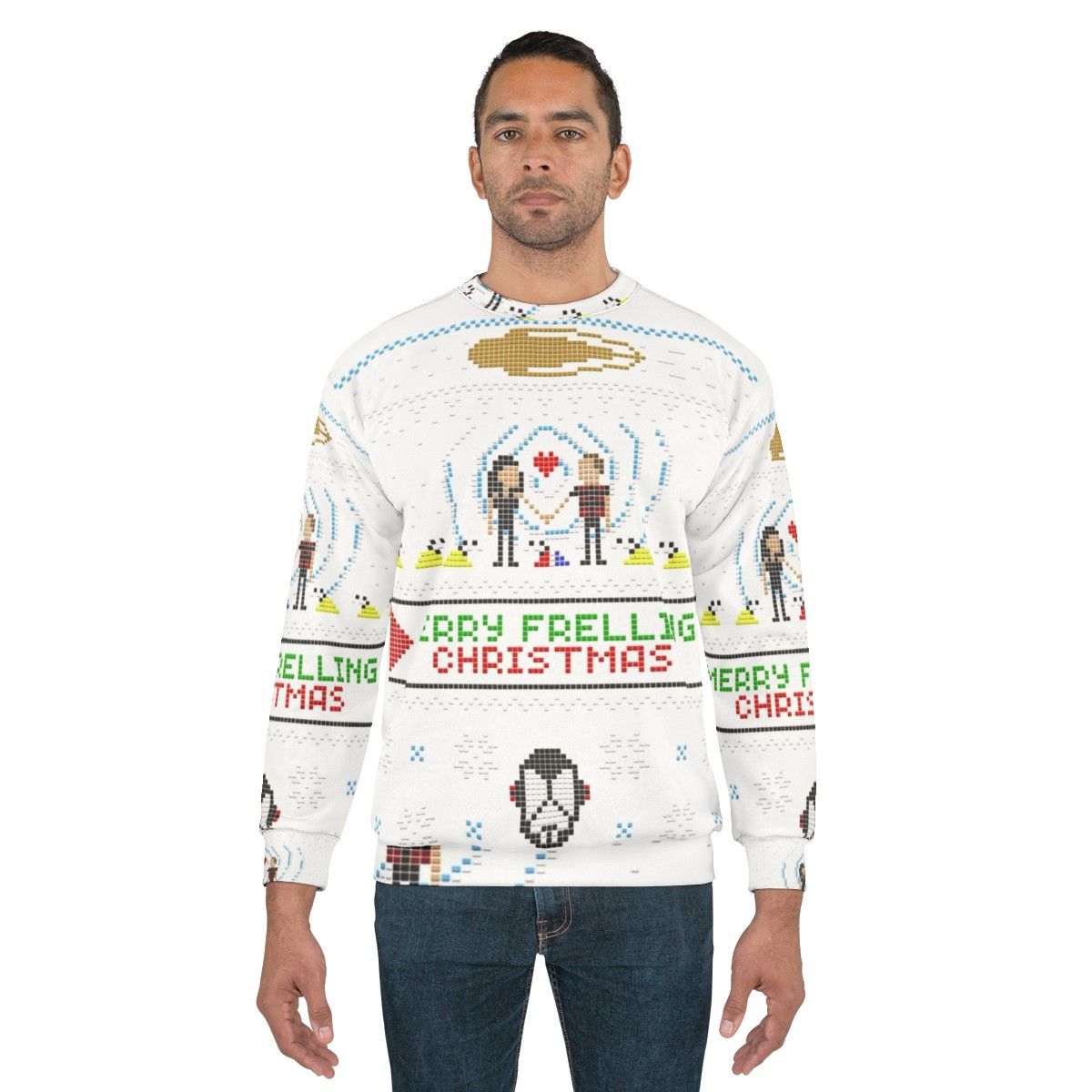 Farscape Ugly Christmas Sweater Sweatshirt - men