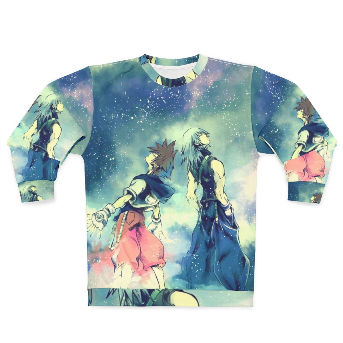 One Sky Kingdom Hearts Graphic Sweatshirt