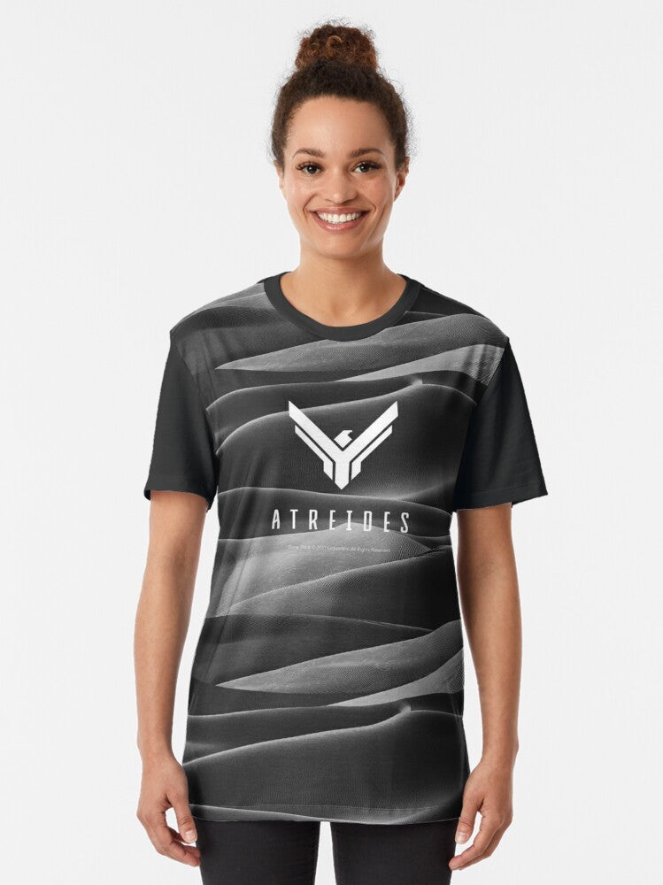 Dune Atreides faction symbol graphic t-shirt - Women