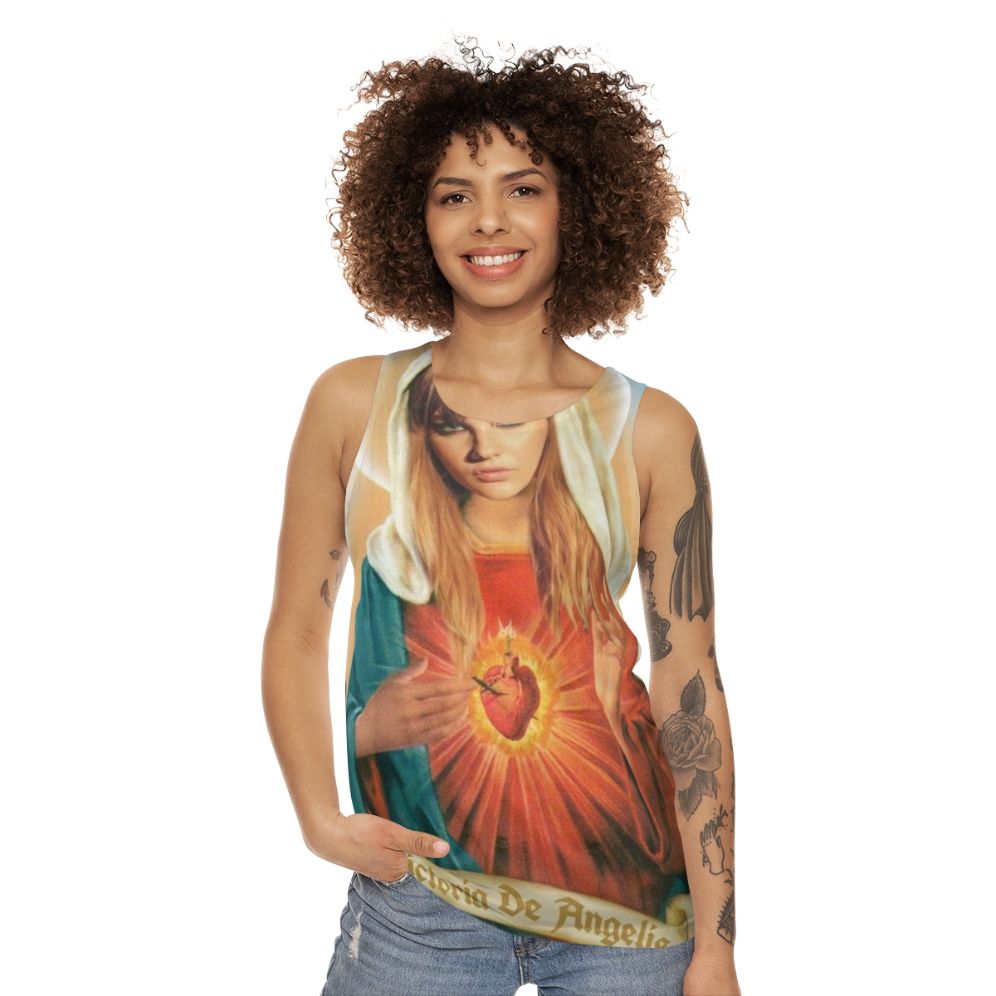 Victoria De Angelis as Mother Mary Unisex Tank Top - women