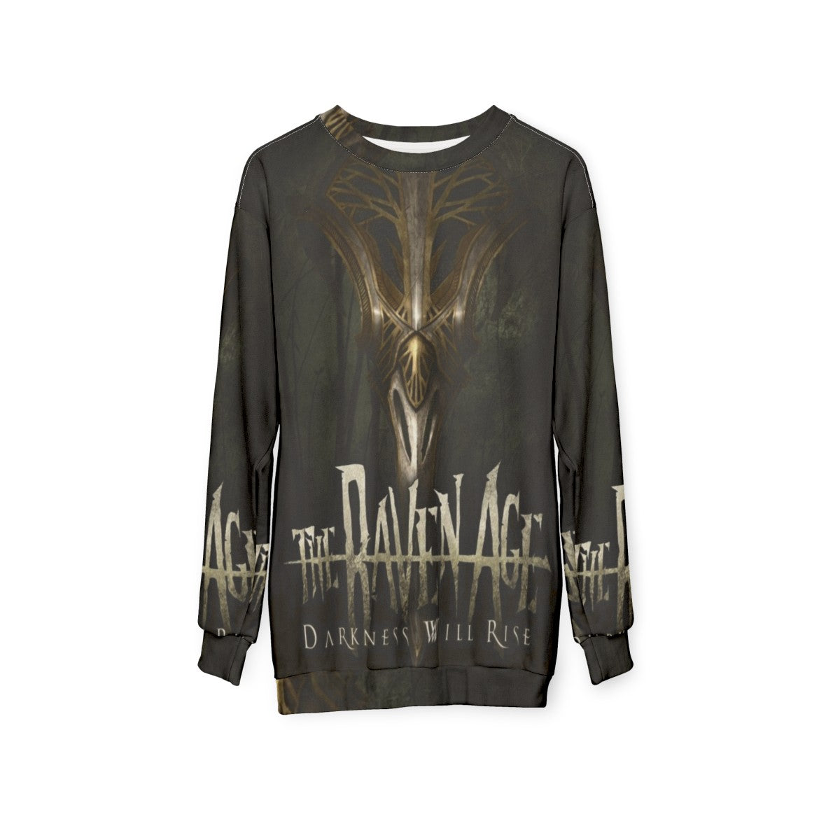 The Raven Age Katess 2 Heavy Metal Sweatshirt - hanging