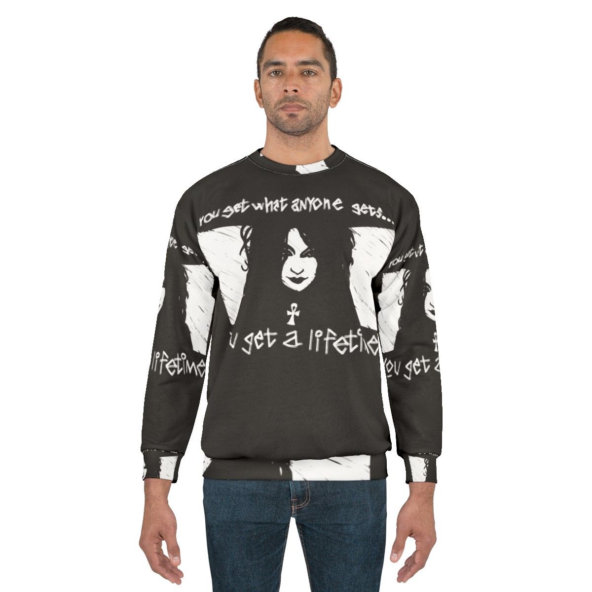 Death From Sandman Comic Sweatshirt featuring Morpheus and the Dreaming - men