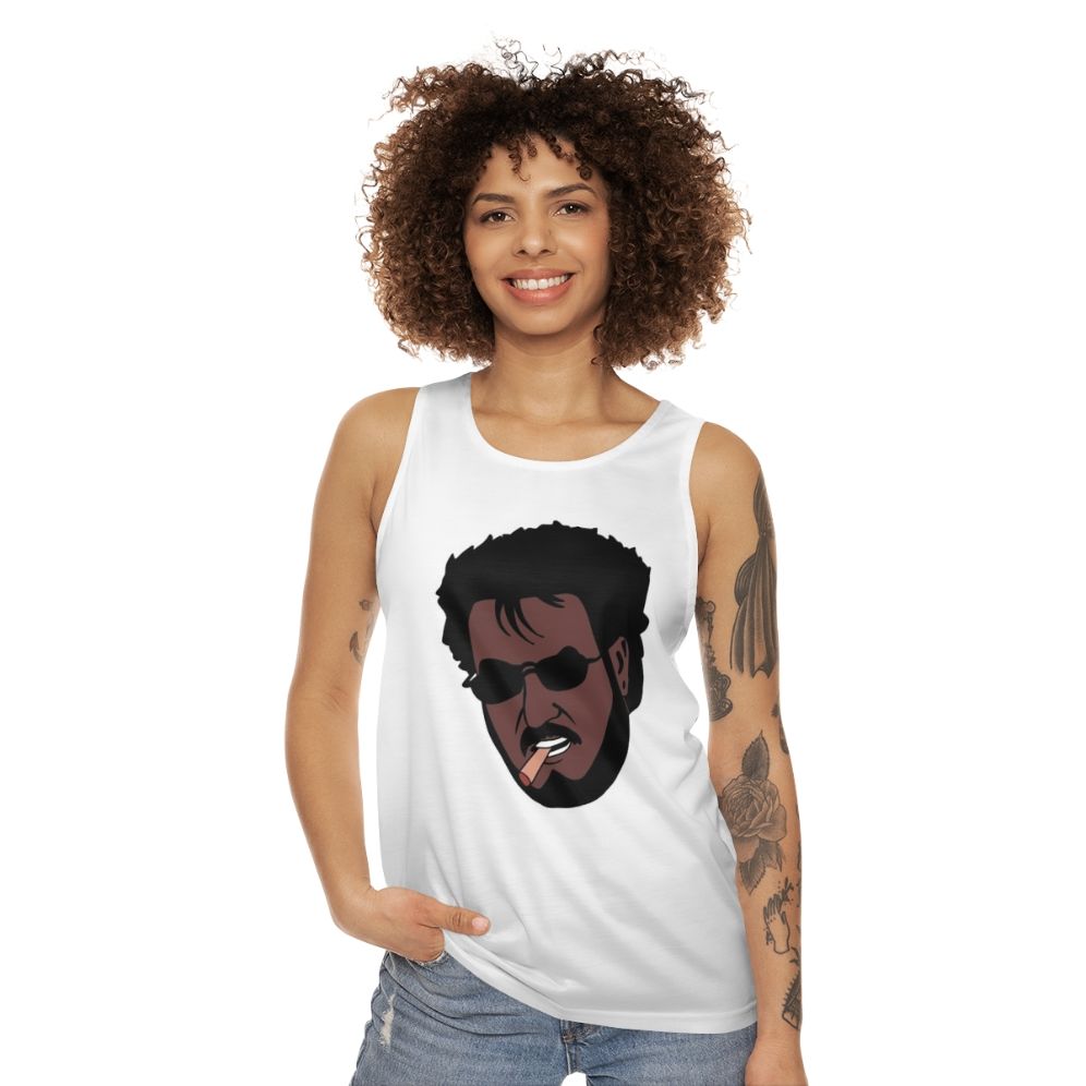 Rajinikanth Padayappa Unisex Tank Top - women