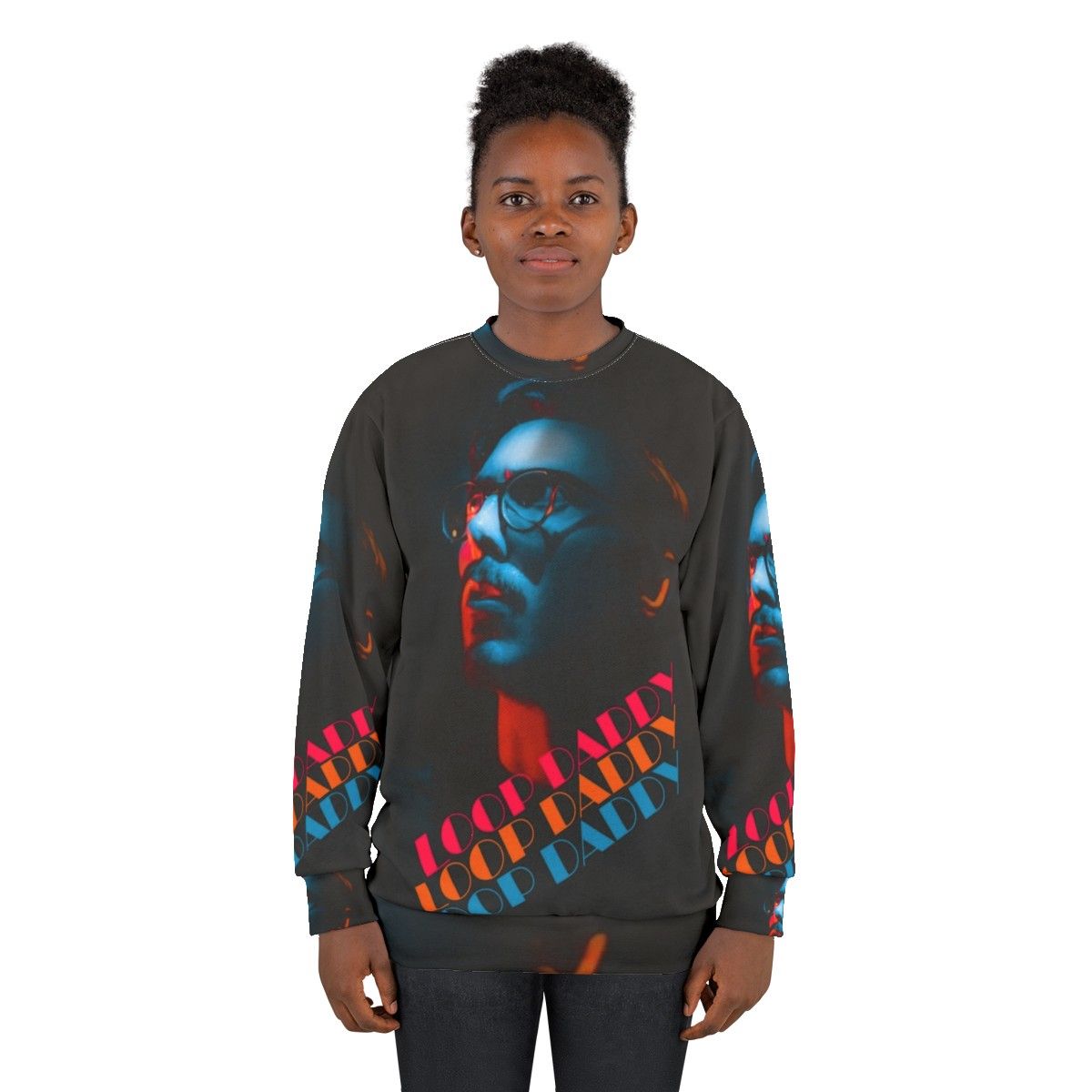 Loop Daddy Musician Sweatshirt featuring Marc Rebillet - women