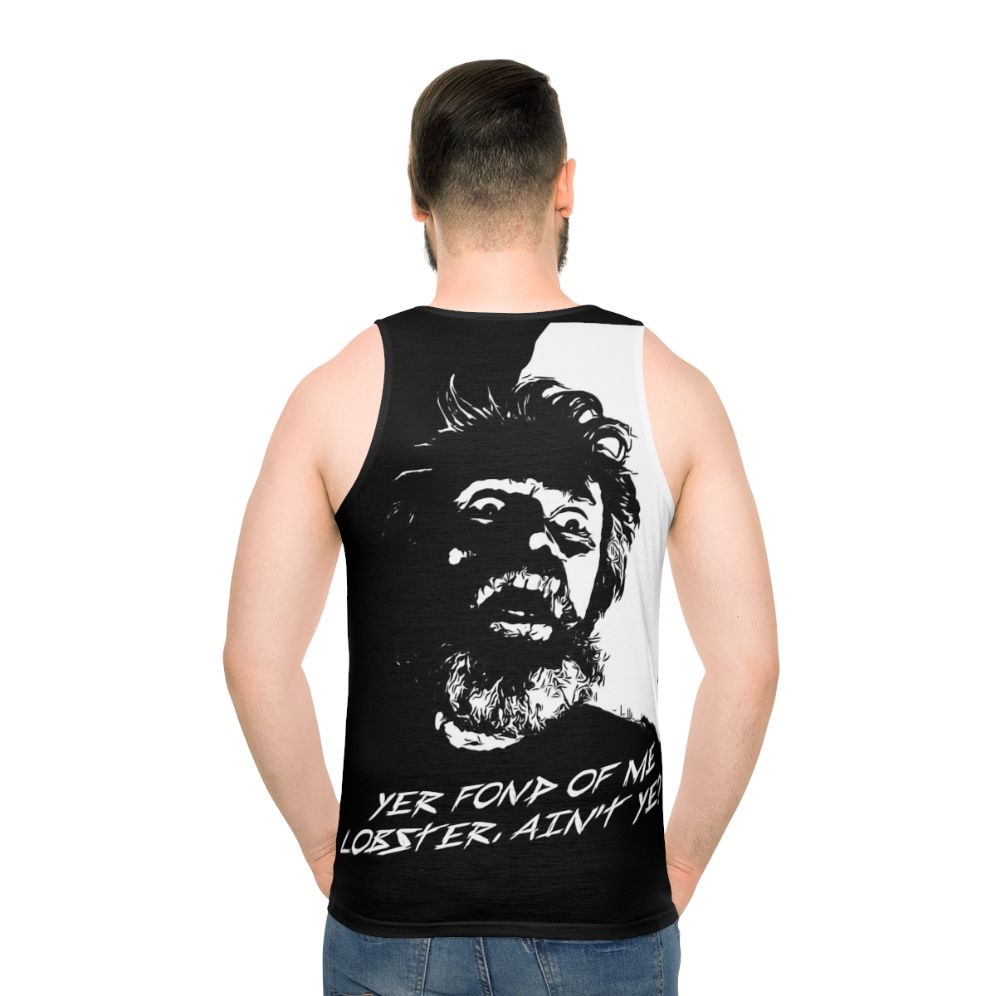 Lobster Unisex Tank Top - men back