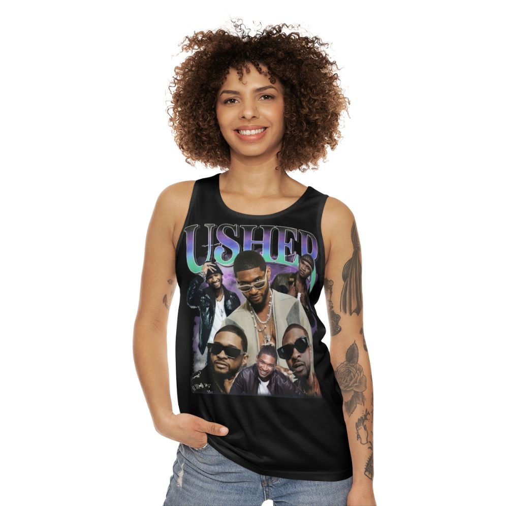 Usher Retro Unisex Tank Top - women