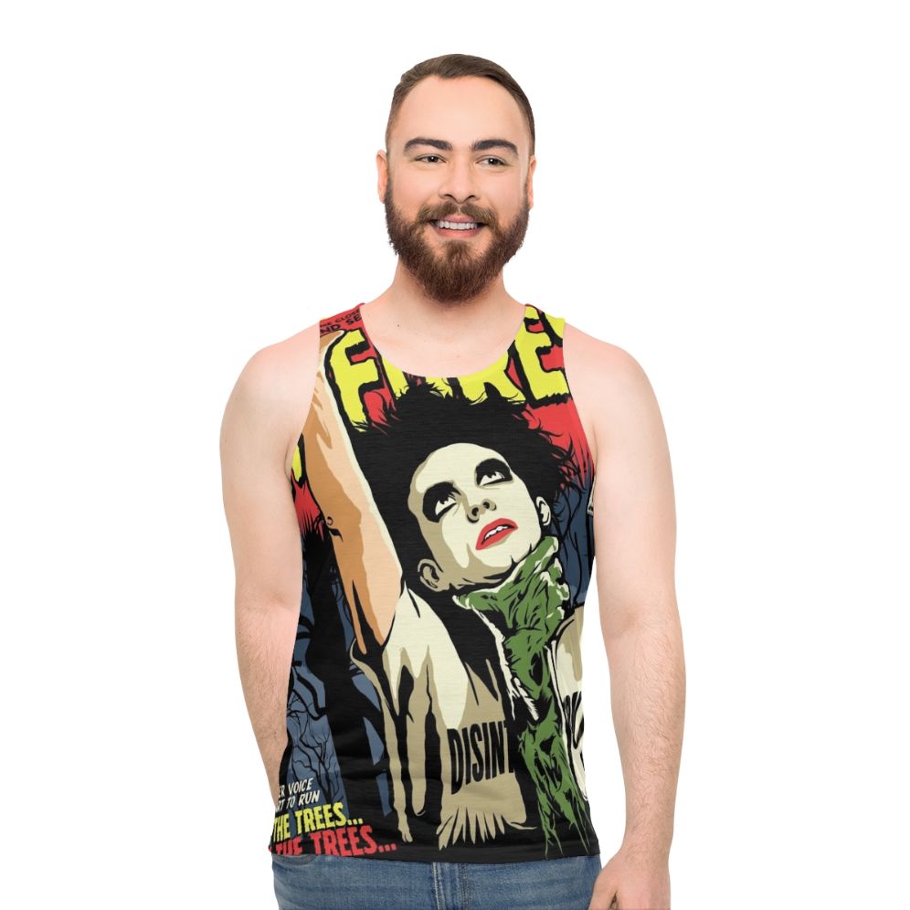 Retro Goth Horror 80s Unisex Tank Top - men