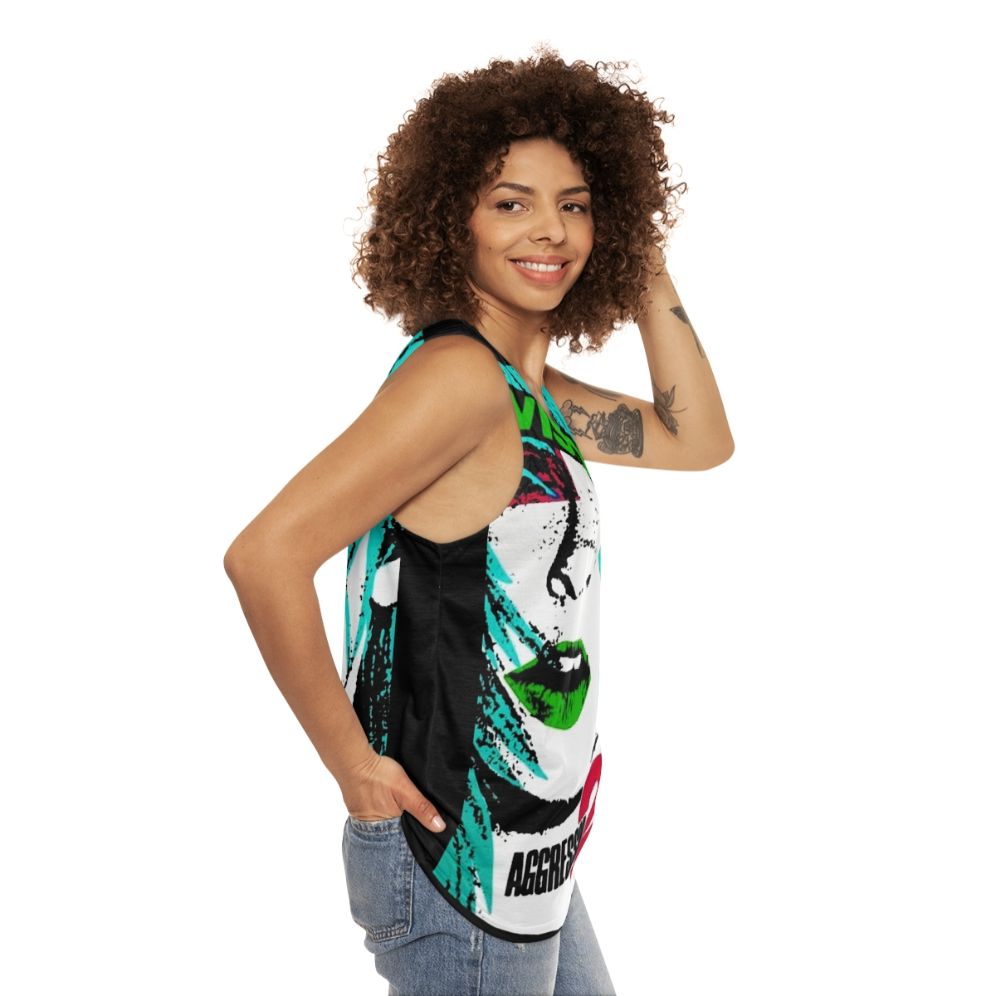 Vision Skateboards Retro Aggressor 2 Unisex Tank Top - women side