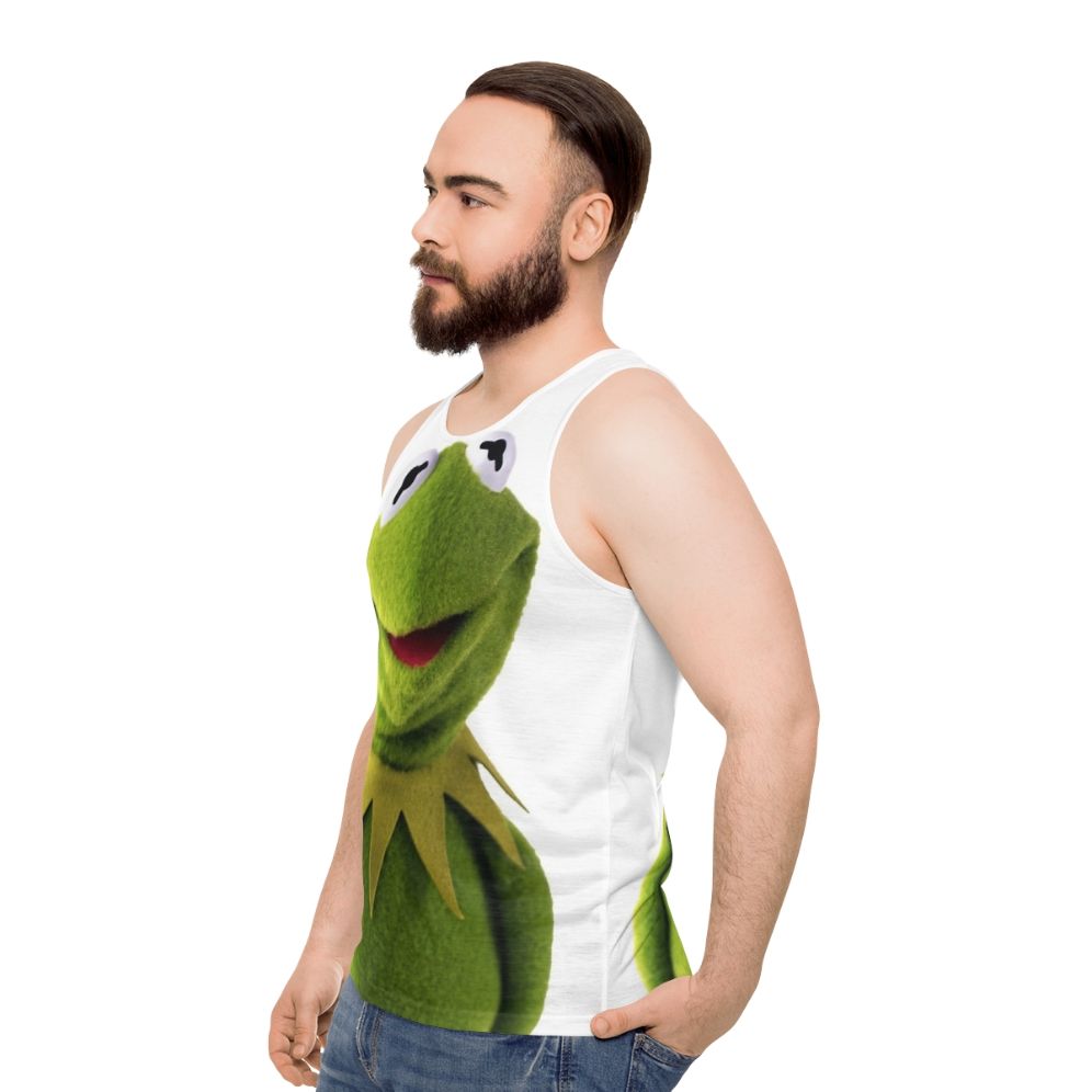 Kermit The Frog Unisex Tank Top - men side