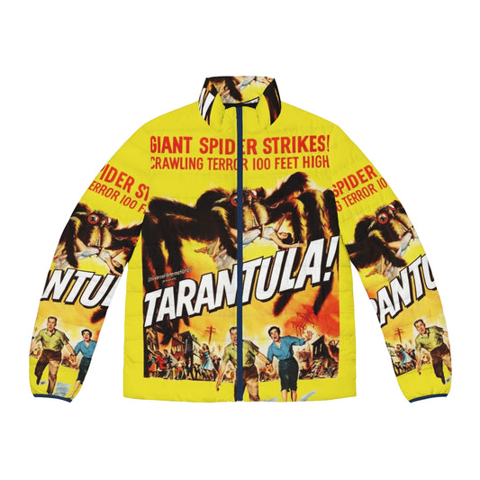 Tarantula Puffer Jacket - Retro Sci-Fi Horror Movie Inspired Apparel