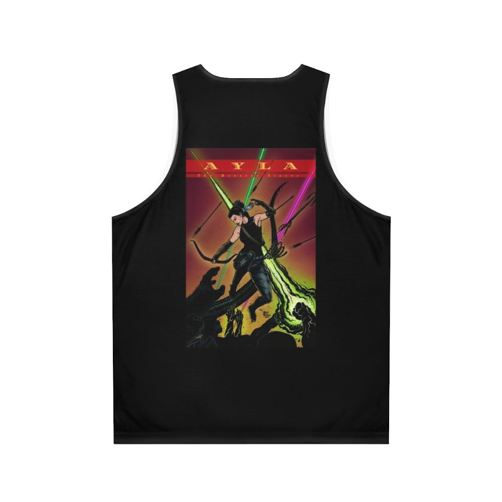 Ayla the Monster Slayer Navajo Warrior Unisex Tank Top - Back