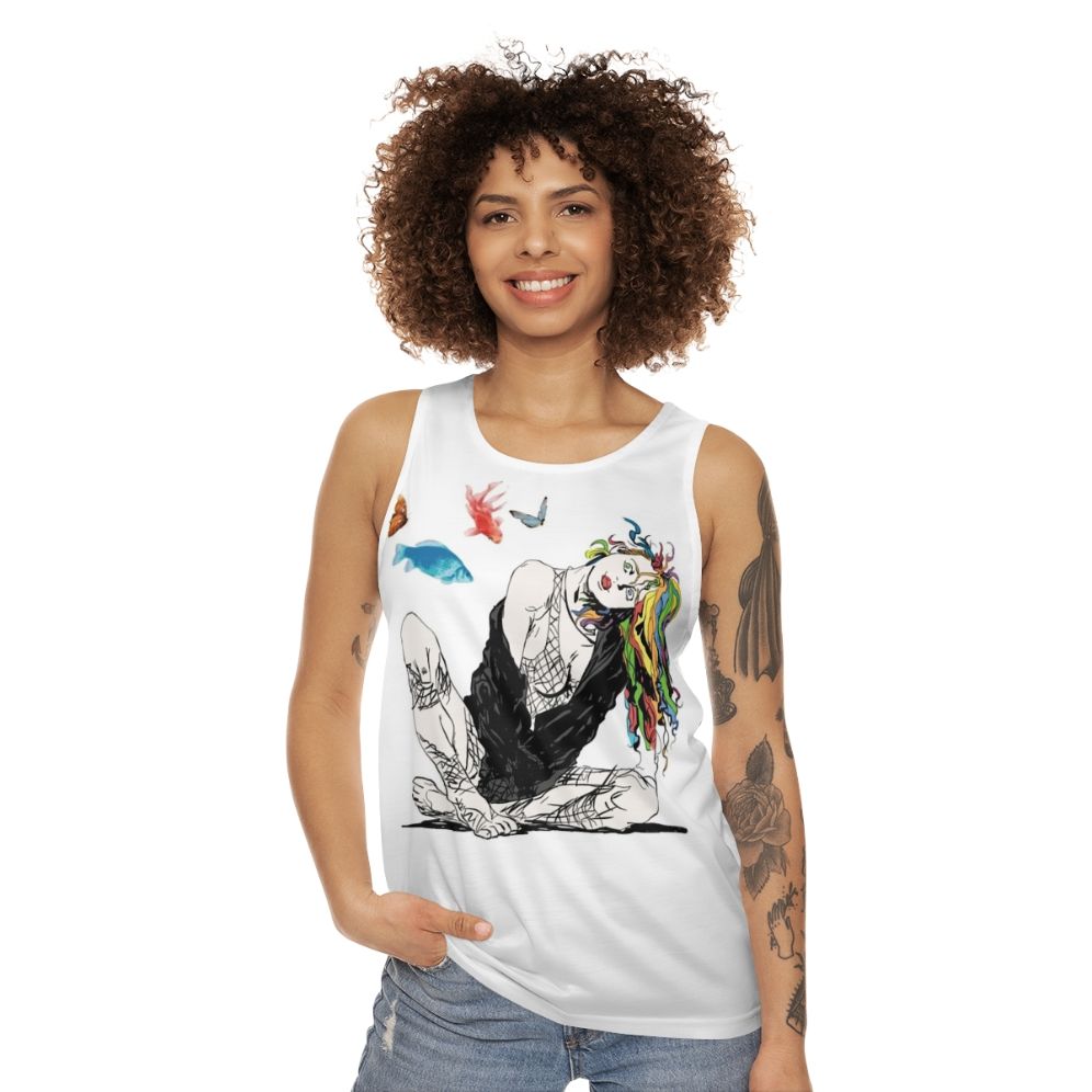 Sandman Delirium Vertigo Comics Unisex Tank Top - women